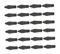 UKCOCO 24 Piezas Puntas de de Goma para Unidades Material Resistente y Elástico Compacto y Ligero Fácil de Montar y Transportar para Seguros Exteriores