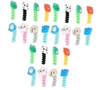 UKCOCO 24piezas Organizadores De Cables De De Anti- para Auriculares y Cargadores Diseño De Animales Coloridos y