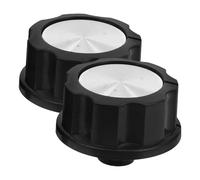 UKCOCO 2piezas Botones De Temporizador De Cocina Para Horno y Freidora Pomo De Control Para Grill Bbq Accesorio Práctico y Duradero Para Cocinar