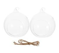 UKCOCO 2piezas Colgante De Micropaisaje Soporte para Plantas Suculentas Decoración Moderna