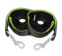 UKCOCO 2Piezas Correa Portátil Reflectante para Perros Nylon Duradero Visibilidad para Entrenamiento y Paseos
