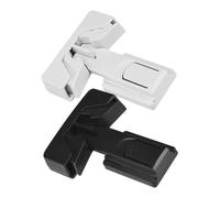 UKCOCO 2piezas Flexible Adhesive Cabinet Locks and Childproof Safety Locks for Kitchen Cabinets Drawers and Furniture Doors Easy Installation for Home Safety