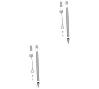 UKCOCO 2piezas Funda De Silicona Protectora para Stylus Pen Compatible Pencil ª Generación Accesorio Antideslizante y Duradero para Dibujo y Escritura Empresarial Incluye Puntas