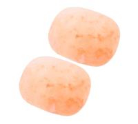 UKCOCO 2piezas Jabón de Sal Mineral Natural Bloques de Sal de Roca para Pies y Cuerpo Jabón Corporal Exfoliante para Limpieza Profunda y Cuidado Piel Baño o Spa