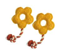 UKCOCO 2piezas Juguetes para Mascotas Forma De De Lufa por Juguete Molar para Masticar para Perros y Gatos De Entrenamiento