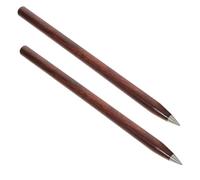UKCOCO 2piezas Lápices Eternos sin Tinta Metalizados Portátiles para Dibujo Escritura Estudiantes Ahorro sin Afilar