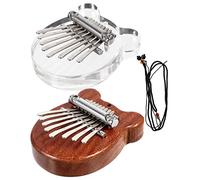 UKCOCO 2piezas Mini Piano de Pulgar Portátil Kalimba de Notas Juguete Musical Decorativo para Principiantes Kalimba Bonita Hogar