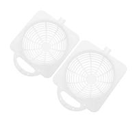 UKCOCO 2piezas Nidos De Cría para Aves Cajas De Plástico para Anidación De Periquitos y Agapornis Nido para Incubación De Pájaros para Criadores y Aves De Compañía Color Blanco