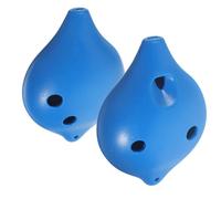 UKCOCO 2Piezas Ocarina de Orificios Instrumento Musical Principiantes Compacto y Ligero Estudiantes y Aprendices