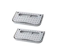 UKCOCO 2Piezas Organizador de Zapatillas Colgante Estante de Almacenamiento Adhesivo Zapatos Soporte Plegable Pared Hogar Espacio