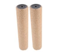 UKCOCO 2piezas Paquete De Repuesto para Rascador De Gatos De Rascador Alto De Sisal Repuestos Resistentes para Gatos De Interior para Rascadores De Jardín