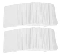 UKCOCO 3 cajas Tarjetas Blanco de Cajas para Notas y Graffiti para Planificación y Aprendizaje