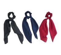 UKCOCO 3 Coleteros Elásticos Cintas para Mantener el Cabello en Su Lugar Diseño Único y Chic de Tejido Lazo Pelo Mujer y Niña