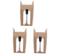 UKCOCO 3 piezas Agujas de Repuesto para Tocadiscos Vintage Diseño de Rubí y Aluminio Compatibles con Varios Modelos y Formatos Minimizan Ruido y Distorsión para Sonido Claro