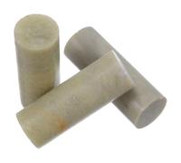 UKCOCO 3 Piezas de Piedra Qingtian para Tallado de Sellos Cilíndricos, Superficie Fácil de Grabar, Piedra Natural para Manualidades Artísticas, Caligrafía y Pintura Tradicional China