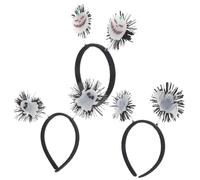 UKCOCO 3 Piezas Halloween Glow In The Dark Hair Bands Spooky Bat Ghost Headbands For Women And Lightweight Comfortable Party Accessories For Cosplay Trick Treat Events