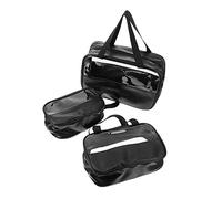 UKCOCO 3 Piezas Neceseres Transparente con Bolsa Cosméticos Viaje Organizador de Maquillaje para Mujer