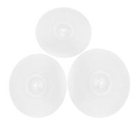 UKCOCO 3 Piezas Paquete de Platillos de Batería Silenciosos de Aleación de 14 y 16 Pulgadas, Diseño Compacto y Ligero para Batería Sonido Apariencia Clásica