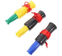UKCOCO 3 Piezas Silbato de Emergencia para Deportes Acuáticos y Kayak con Diseño Realista de Pico de Pato, Ligero y Fabricado en Plástico para Señalización en Situaciones de Rescate