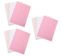UKCOCO 3 Series Accesorios para Casas De Muñecas Pegatinas De Pared para Casas De Muñecas En Miniatura Pegatinas para Casa De Muñecas Pegatinas para Casa De Muñecas Casas De 5 Hojas*3