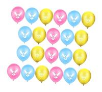UKCOCO 30 Piezas Globos de Bautizo Cruz Pack de Globos de Látex Rosas Decoraciones de Shower y Fiestas Infantiles