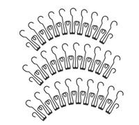 UKCOCO 36 Piezas Organizador para Zapatos Colgante Plástico con Ganchos Doble Perchero para Secado y Exhibición de Zapatillas Sandalias y Botas Estante Ligero para Hogar y Tienda