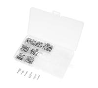 UKCOCO 360 piezas Kit de Conectores de Cable de Aislamiento Conectores de Pala Macho y Hembra para Crimpado Variedad para Eléctricas