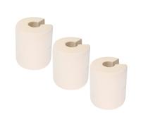 UKCOCO 3piezas Abrazaderas y Topes De Puerta De Seguridad para Bebés Protector Antipinchazos para Dedos Unidades para Habitaciones Armarios