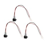 UKCOCO 3Piezas Conector de Carga para Mini Bicicleta Cable de Cargador para Patinete Eléctrico Instalación y Resistente de Accesorios para Motocicletas