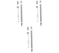 UKCOCO 3piezas Estuche De Silicona para Lápiz Óptico Compatible Pencil ª Generación Incluye Puntas De Repuesto Protección contra Caídas y Suciedad Diseño Antideslizante para