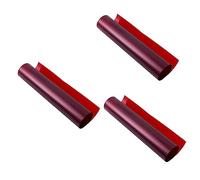 UKCOCO 3piezas Filtros Gel Transparentes para Iluminación Fotográfica Video Láminas De Corrección De Color para Fiestas y Rojo