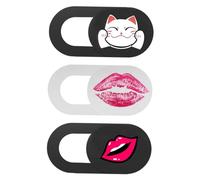 UKCOCO 3piezas Funda para Cámara De Teléfono Protectores De Cámara Web para Laptop y Tableta Diseño Minimalista