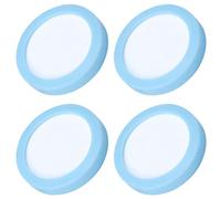 UKCOCO 4 Discos Difusores de Dióxido de Carbono Material Plástico y Piedra para Acuarios Difusión de Co2 para Mantenimiento y Cambio de Agua