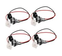 UKCOCO 4 Piezas Cable de Carga para Scooter Eléctrico Conectores USB para Bicicleta Eléctrica Go Kart y Motocicleta Suministro Eléctrico Estable y Instalación
