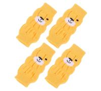 UKCOCO 4 Piezas Calcetines Antideslizantes para Perros de Protector de Patas para Cachorros Diseño de de Caricatura Cómodo y Resistente para Interiores y Exteriores