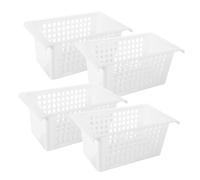 UKCOCO 4 piezas Cestas de Almacenamiento Multifuncionales de Juego de Organizador Bajo Fregadero para Ordenar Objetos Cestas de Almacenaje para Escritorio y Estanterías Material