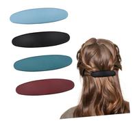 UKCOCO 4 piezas Clip de Cabello Franceses para Mujeres de Pinzas Ergonómicas Diseño Antideslizante Accesorios para Tipo de Cabello Disponibles