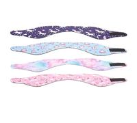 UKCOCO 4 Piezas Diadema de Natación Ajustable para Adultos Cubre Orejas para Ducha y Actividades Acuáticas Protección de Oídos Material Resistente y para Natación Surf