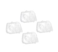 UKCOCO 4 piezas Funda Transparente para Moto Desechables Protectora Ligera para Almacenamiento Exterior