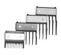 UKCOCO 4 piezas Guías para Máquina de Pelar Profesional Peines de Acero Inoxidable Longitud Accesorios Duraderos para Corte de Pelo Casa y Salón