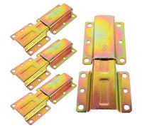 UKCOCO 4 Piezas Hebilla De Sofá De Metal Conectores para Muebles Deslizadores De Cerradura para Sofá Accesorios De Herrajes Repuestos De Cerradura para Muebles