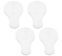 UKCOCO 4 Piezas Herramienta para Manualidades de Papel Herramientas de Guilling Rizador de Papel Plástico Blanco Portátil y Reutilizable Clase y Boda Aprendiz y Profesional