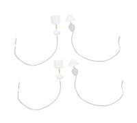 UKCOCO 4 Piezas Miniature Dollhouse LED Lamps Compact Mini Table Lights For DIY Table Fairy Garden Mini House Furniture Accessories Lightweight Realistic Lighting Models