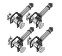 UKCOCO 4 Piezas Núcleo Bomba 11 Mm para Gato Hidráulico Horizontal Sello Principal para Gato de Piso Repuesto Metálico Resistente para Reparación y Mantenimiento