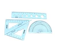 UKCOCO 4 Piezas Regla Flexible De Transparente para Estudiantes y Tareas De Papelería como Regla Escolar o