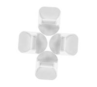 UKCOCO 4 piezas Soporte Adhesivo para Botellas de Spray de Ganchos para Taladrar Organizador de Botellas Montaje Pared para Mantener el Espacio y Accesible
