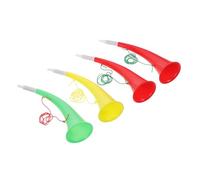 UKCOCO 4 Piezas Trompetas Juguete para Musicales de y Resistente para Animar Eventos y Fiestas Juguetes Divertidos para Reuniones Infantiles Color Color Aleatorio