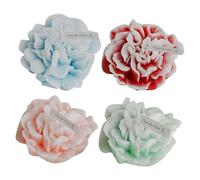UKCOCO 4 Piezas Velas Decorativas Forma de Flor Velas Aromáticas para Día Madre Regalo Femenino para Fiestas y Decoración