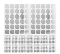 UKCOCO 40 Láminas de Aluminio Impermeables para Pegamento de Pestañas Almohadillas Adhesivas Desechables para Extensiones de Pestañas Paleta Aislante Resistente a Químicos Uso