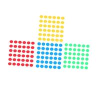 UKCOCO 400 Piezas Fichas de Plástico Educativas para Monedas de Recompensa Coloridas para Aprendizaje Matemático Herramienta de Cálculo y Clasificación para Educación Temprana